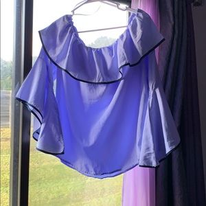 Off the shoulder blouse